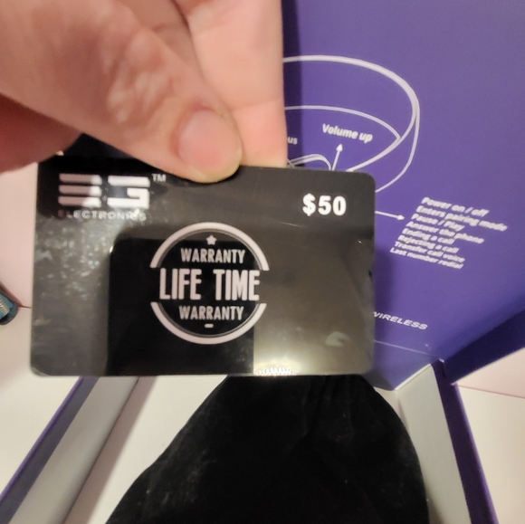 E3 electronics headphones maximum sound quality comes w/ a warranty lifetime nib - Picture 5 of 16